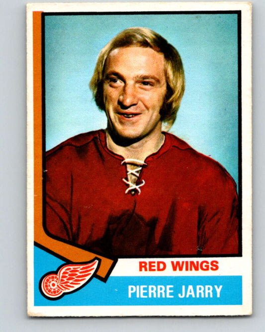 1974-75 O-Pee-Chee #171 Pierre Jarry  Detroit Red Wings  V4619