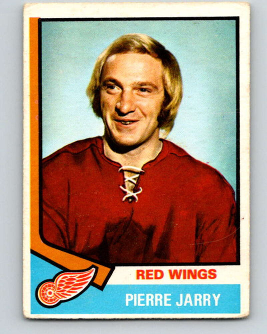 1974-75 O-Pee-Chee #171 Pierre Jarry  Detroit Red Wings  V4621