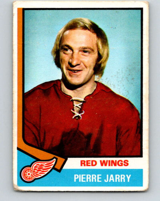 1974-75 O-Pee-Chee #171 Pierre Jarry  Detroit Red Wings  V4624