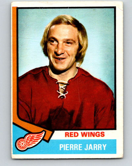1974-75 O-Pee-Chee #171 Pierre Jarry  Detroit Red Wings  V4625