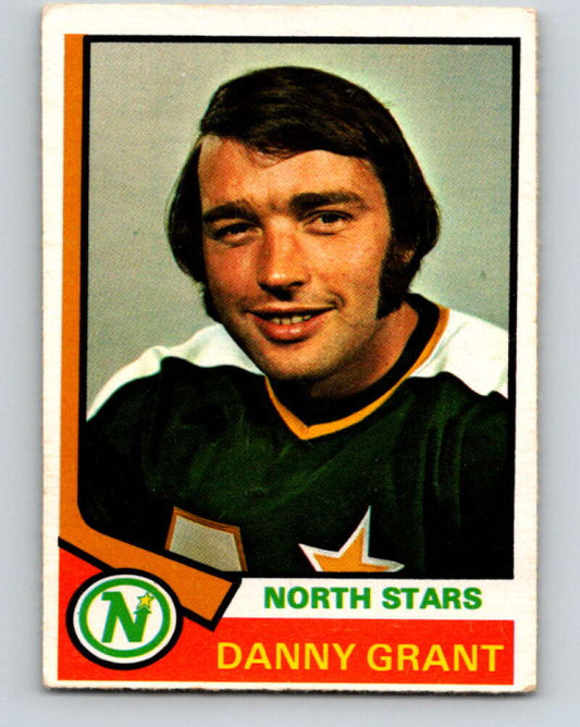 1974-75 O-Pee-Chee #174 Danny Grant  Minnesota North Stars  V4629