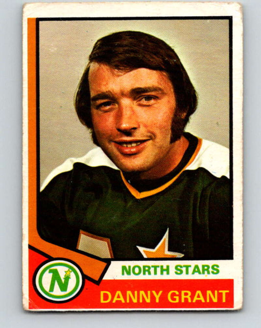 1974-75 O-Pee-Chee #174 Danny Grant  Minnesota North Stars  V4631