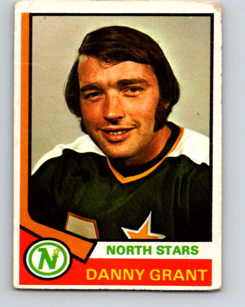 1974-75 O-Pee-Chee #174 Danny Grant Minnesota North Stars V4632
