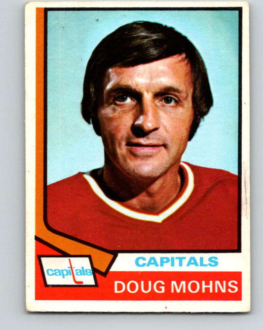 1974-75 O-Pee-Chee #181 Doug Mohns  Washington Capitals  V4652