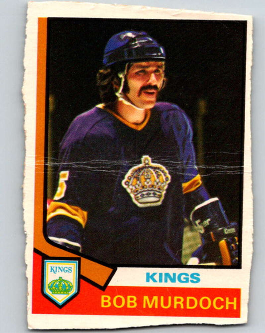 1974-75 O-Pee-Chee #194 Bob Murdoch  RC Rookie Los Angeles Kings  V4674