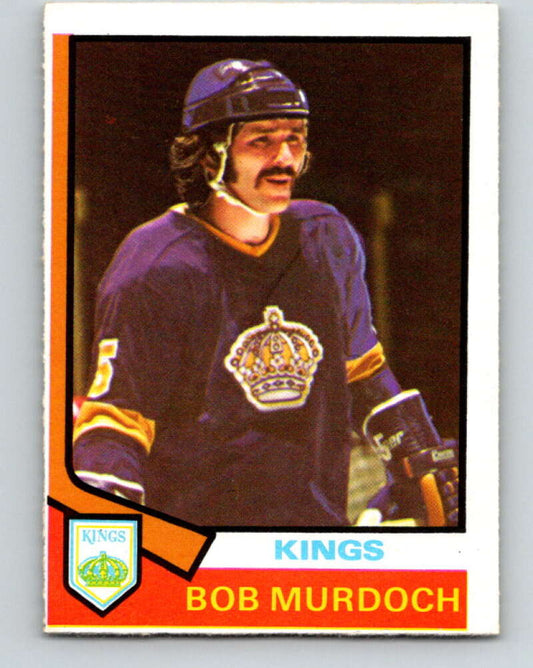 1974-75 O-Pee-Chee #194 Bob Murdoch  RC Rookie Los Angeles Kings  V4675