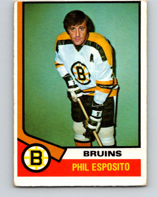 1974-75 O-Pee-Chee #200 Phil Esposito  Boston Bruins  V4696