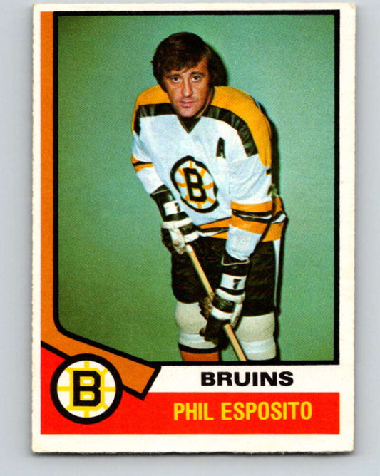 1974-75 O-Pee-Chee #200 Phil Esposito  Boston Bruins  V4698