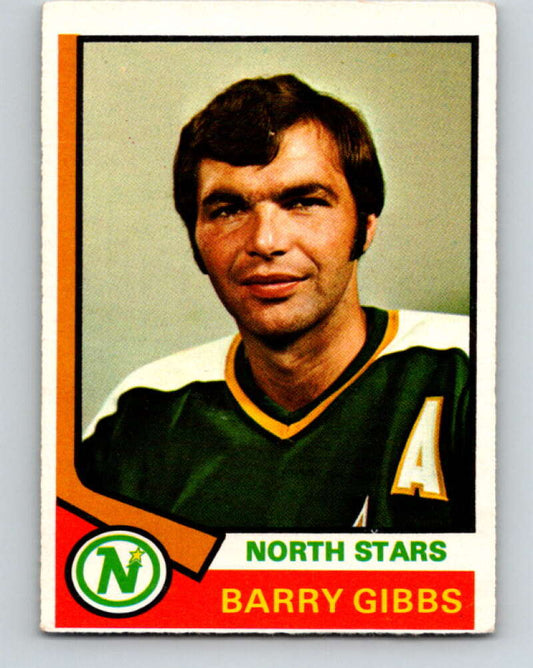 1974-75 O-Pee-Chee #203 Barry Gibbs  Minnesota North Stars  V4707