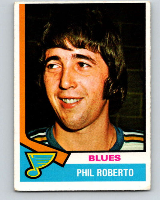 1974-75 O-Pee-Chee #208 Phil Roberto  St. Louis Blues  V4727