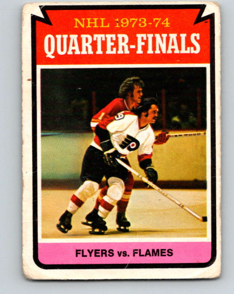 1974-75 O-Pee-Chee #209 Quarterfinals Philadelphia Flyers V4732