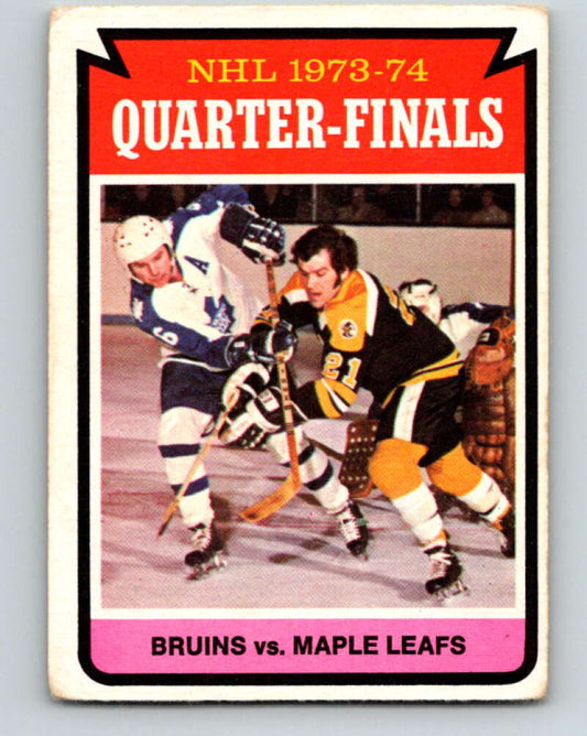 1974-75 O-Pee-Chee #211 Quarterfinals  Boston Bruins  V4739