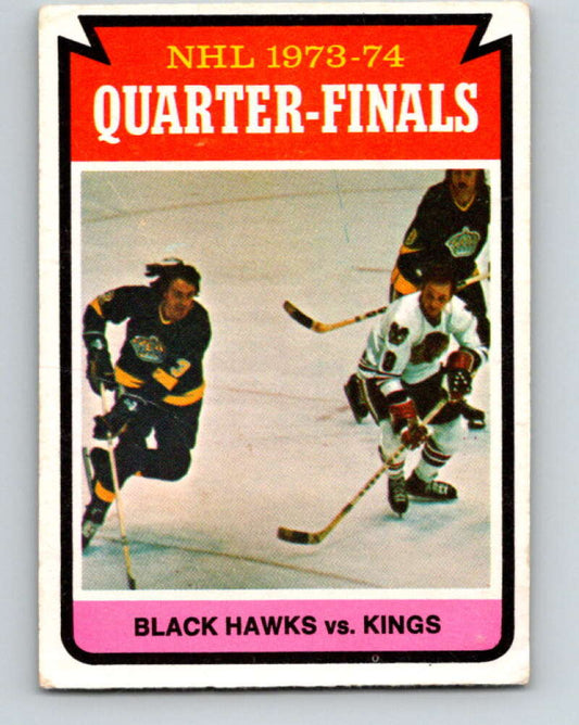 1974-75 O-Pee-Chee #212 Quarterfinals  Chicago Blackhawks  V4740