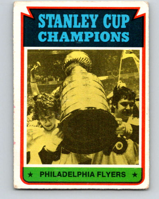 1974-75 O-Pee-Chee #216 Cup Champions  Philadelphia Flyers  V4751