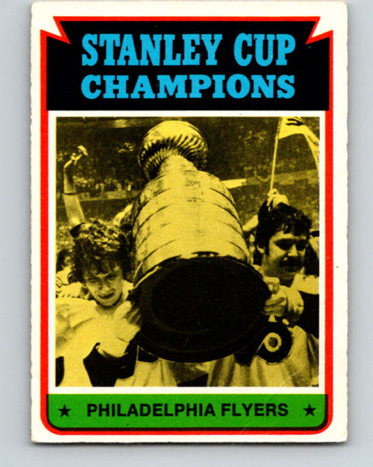 1974-75 O-Pee-Chee #216 Cup Champions  Philadelphia Flyers  V4752