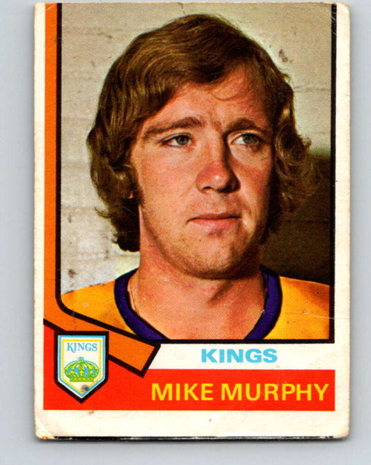 1974-75 O-Pee-Chee #224 Mike Murphy  Los Angeles Kings  V4776