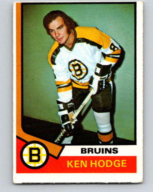 1974-75 O-Pee-Chee #230 Ken Hodge  Boston Bruins  V4790
