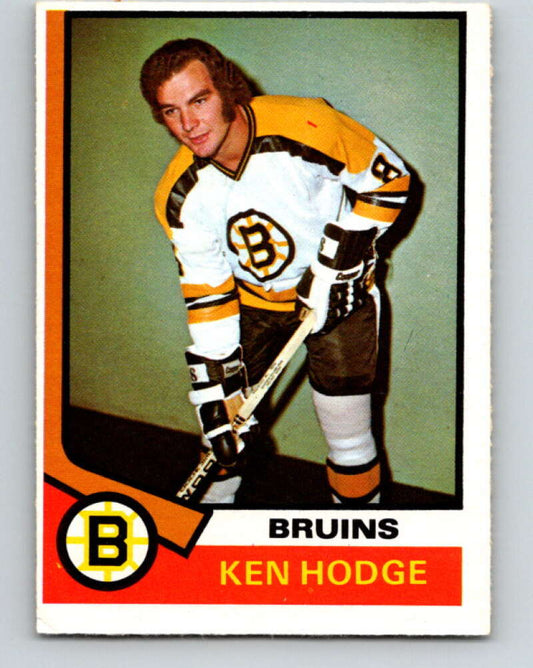 1974-75 O-Pee-Chee #230 Ken Hodge  Boston Bruins  V4792
