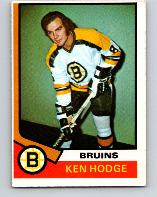 1974-75 O-Pee-Chee #230 Ken Hodge  Boston Bruins  V4795
