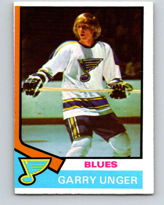 1974-75 O-Pee-Chee #237 Garry Unger  St. Louis Blues  V4820