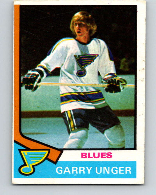 1974-75 O-Pee-Chee #237 Garry Unger  St. Louis Blues  V4821