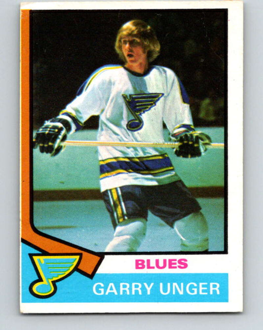1974-75 O-Pee-Chee #237 Garry Unger  St. Louis Blues  V4822