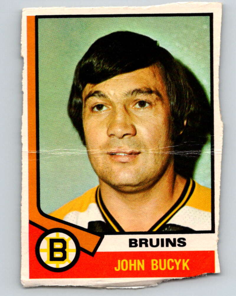1974-75 O-Pee-Chee #239 Johnny Bucyk Boston Bruins V4830