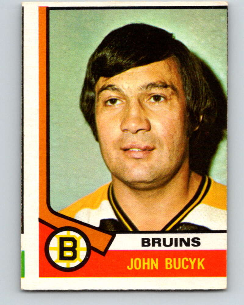 1974-75 O-Pee-Chee #239 Johnny Bucyk Boston Bruins V4832