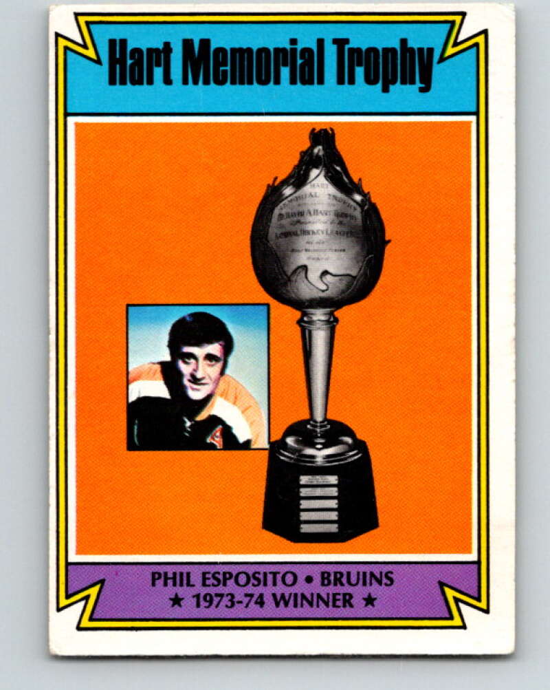 1974-75 O-Pee-Chee #244 Phil Esposito Boston Bruins V4839