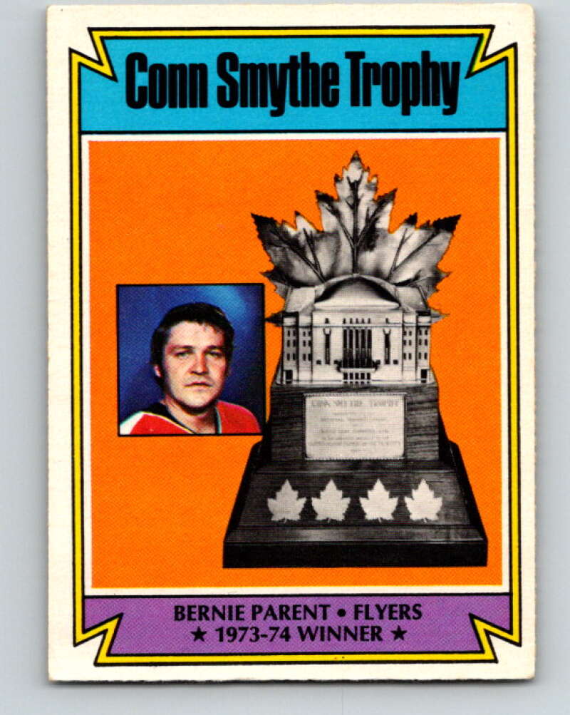 1974-75 O-Pee-Chee #251 Bernie Parent Philadelphia Flyers V4849