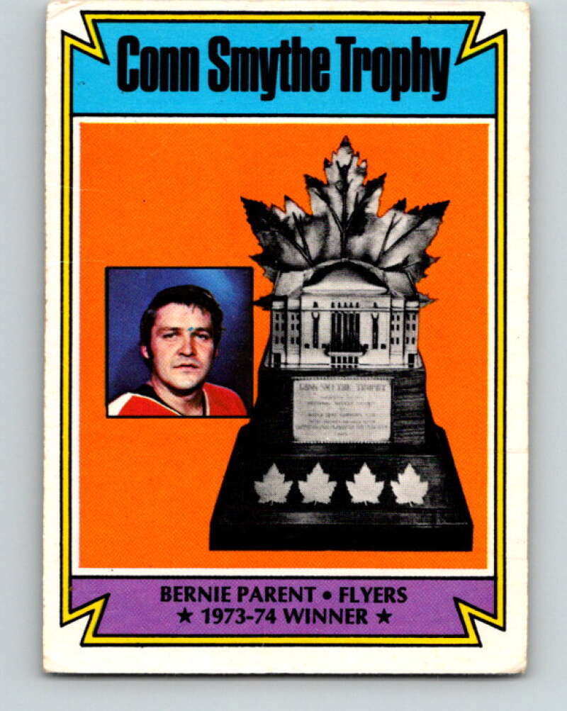 1974-75 O-Pee-Chee #251 Bernie Parent Philadelphia Flyers V4852