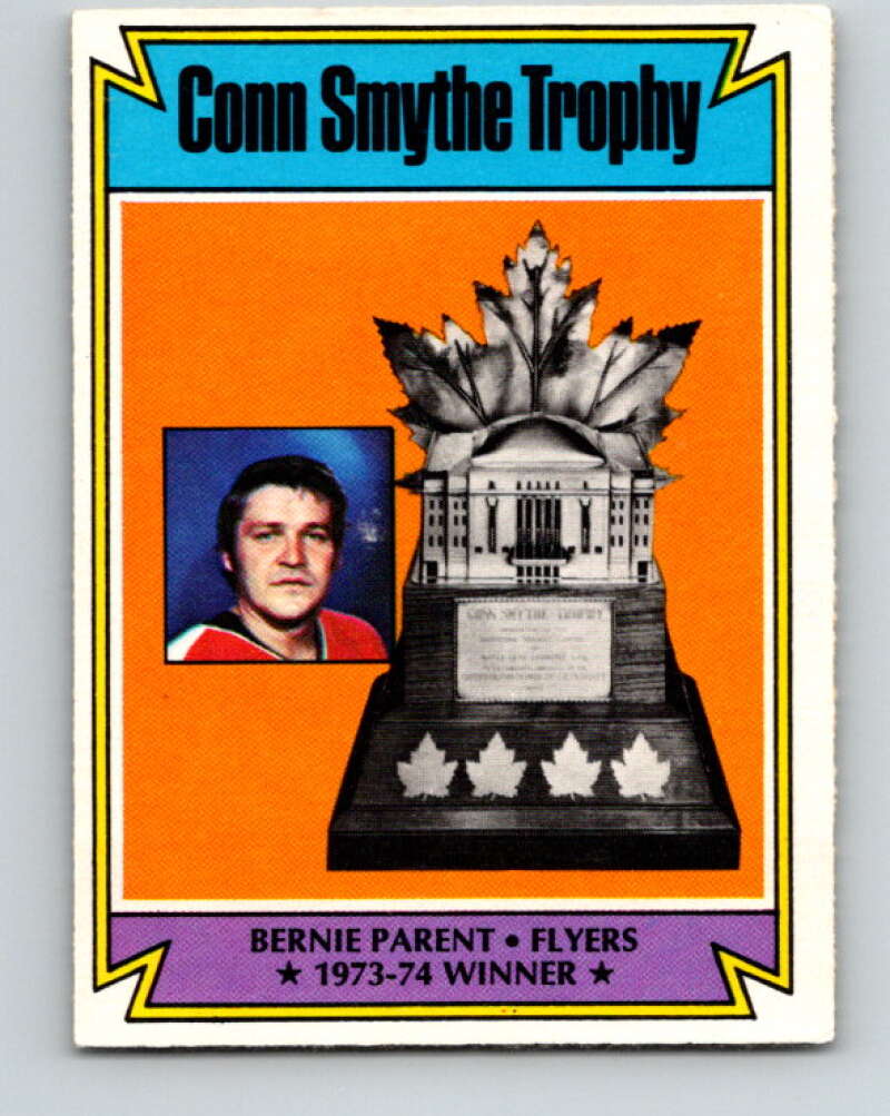 1974-75 O-Pee-Chee #251 Bernie Parent Philadelphia Flyers V4853