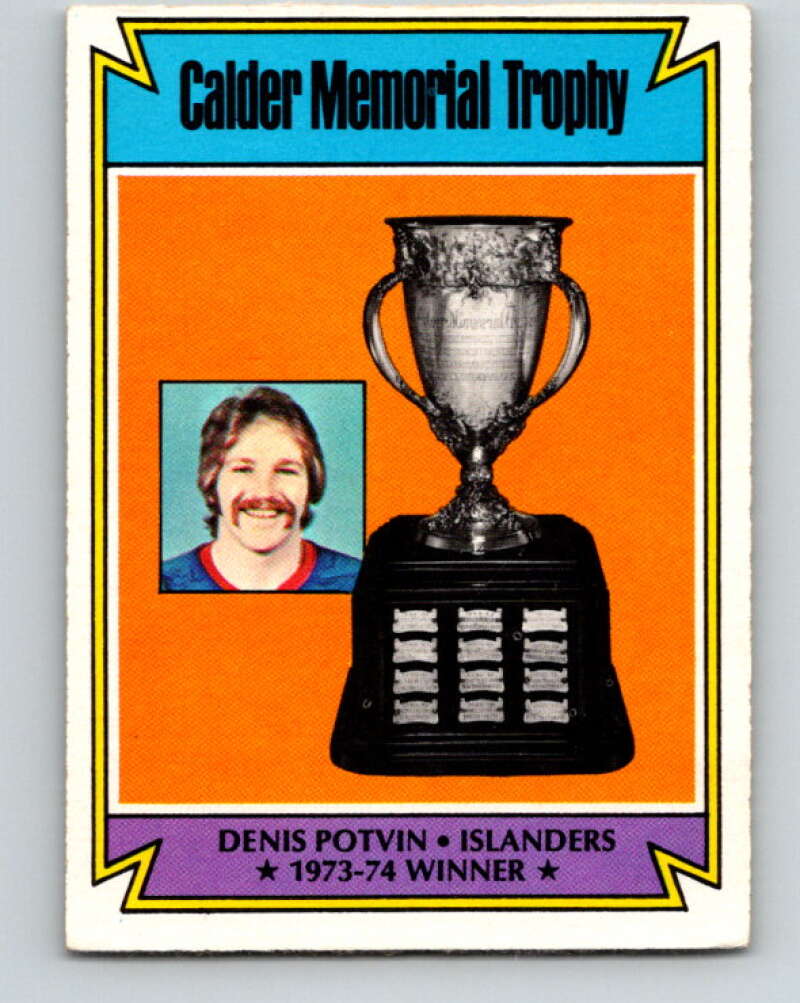 1974-75 O-Pee-Chee #252 Denis Potvin New York Islanders V4854