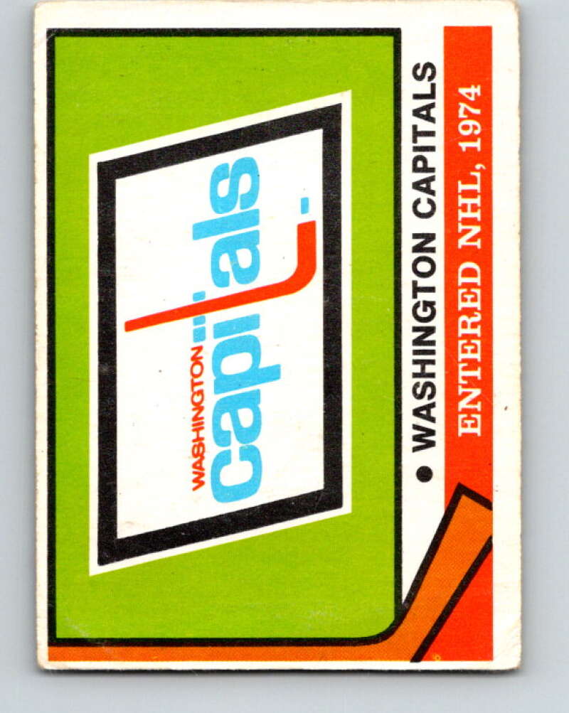 1974-75 O-Pee-Chee #256 Capitals Team Washington Capitals V4859