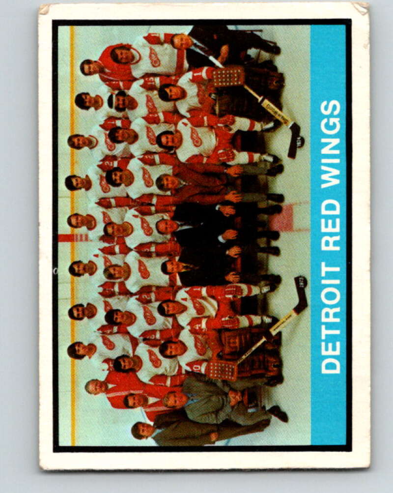1974-75 O-Pee-Chee #267 Detroit Red Wings TC Detroit Red Wings V4885
