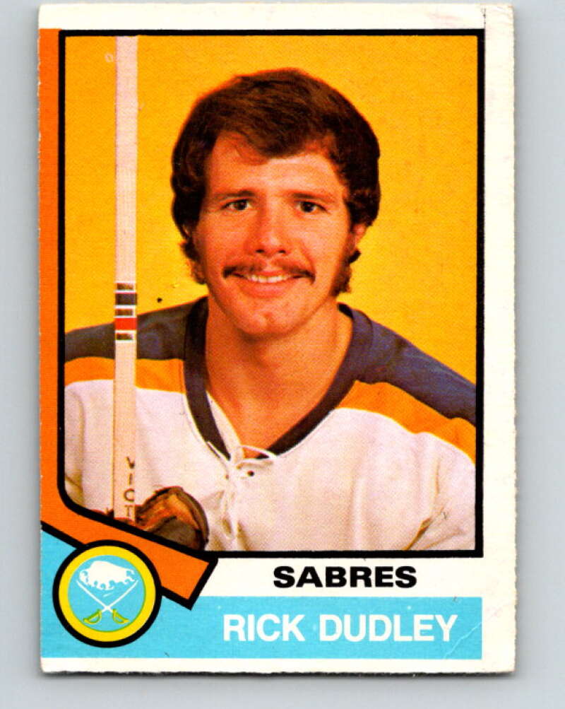 1974-75 O-Pee-Chee #268 Rick Dudley RC Rookie Buffalo Sabres V4887