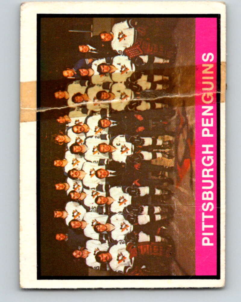 1974-75 O-Pee-Chee #274 Pittsburgh Penguins TC Pittsburgh Penguins V4892