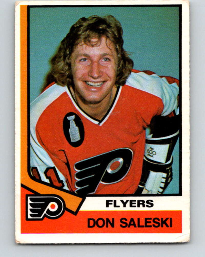 1974-75 O-Pee-Chee #283 Don Saleski Philadelphia Flyers V4911