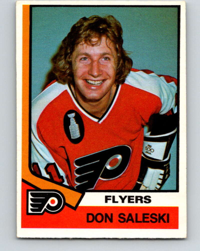 1974-75 O-Pee-Chee #283 Don Saleski Philadelphia Flyers V4912
