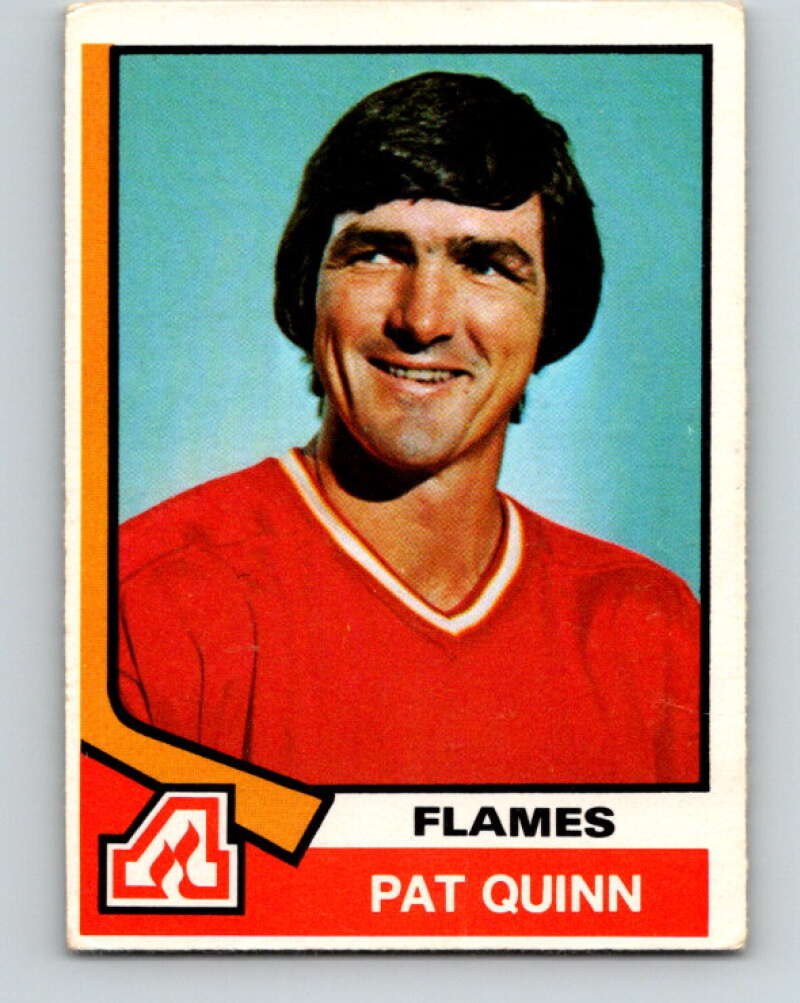 1974-75 O-Pee-Chee #286 Pat Quinn Atlanta Flames V4918