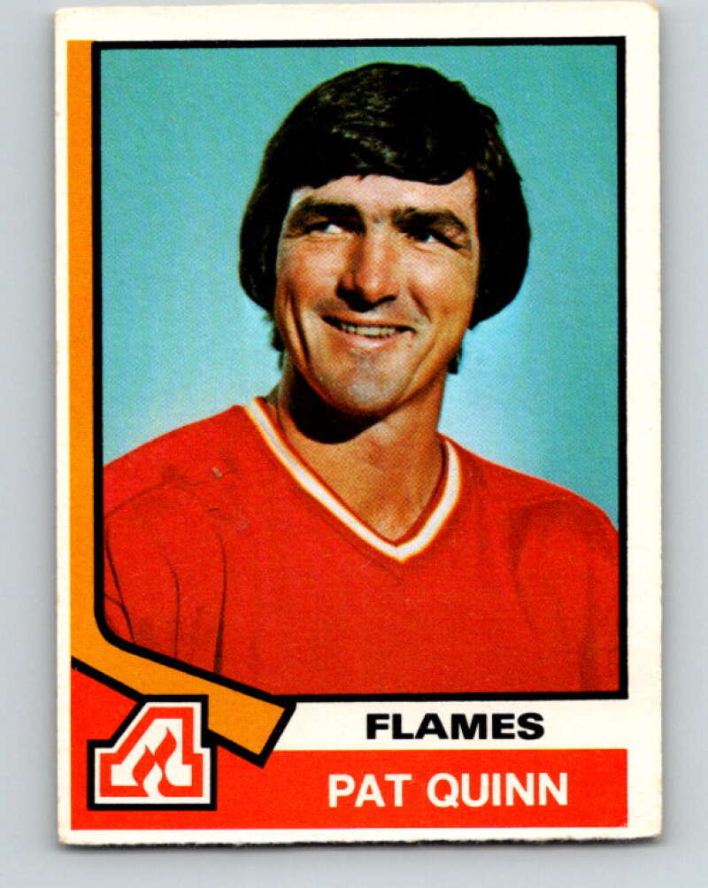 1974-75 O-Pee-Chee #286 Pat Quinn Atlanta Flames V4921