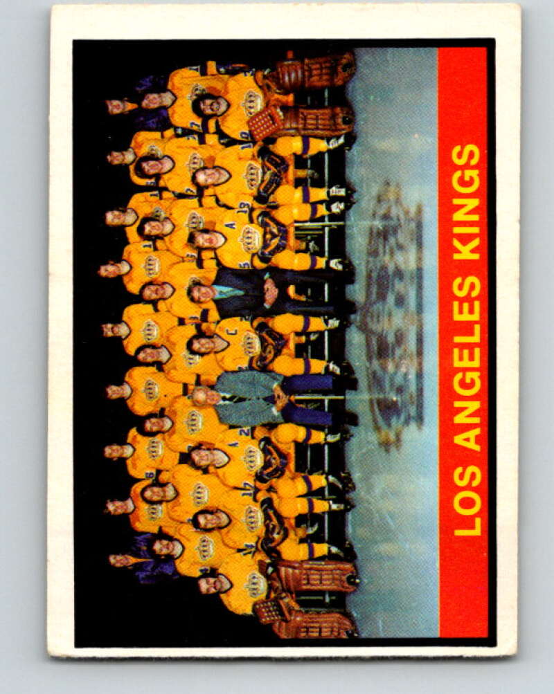 1974-75 O-Pee-Chee #287 Los Angeles Kings TC Los Angeles Kings V4923