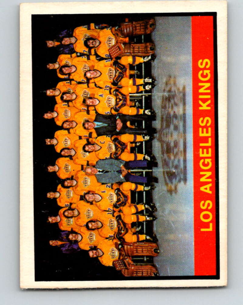 1974-75 O-Pee-Chee #287 Los Angeles Kings TC Los Angeles Kings V4924