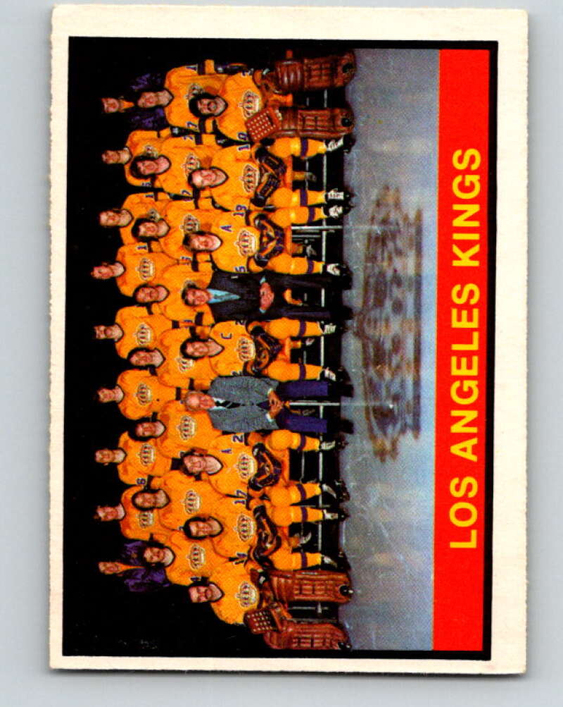1974-75 O-Pee-Chee #287 Los Angeles Kings TC Los Angeles Kings V4925