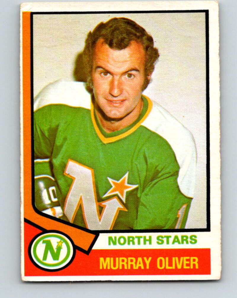 1974-75 O-Pee-Chee #291 Murray Oliver Minnesota North Stars V4933
