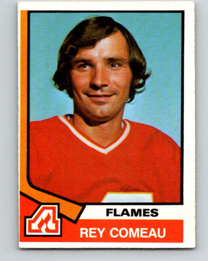 1974-75 O-Pee-Chee #296 Rey Comeau Atlanta Flames V4943