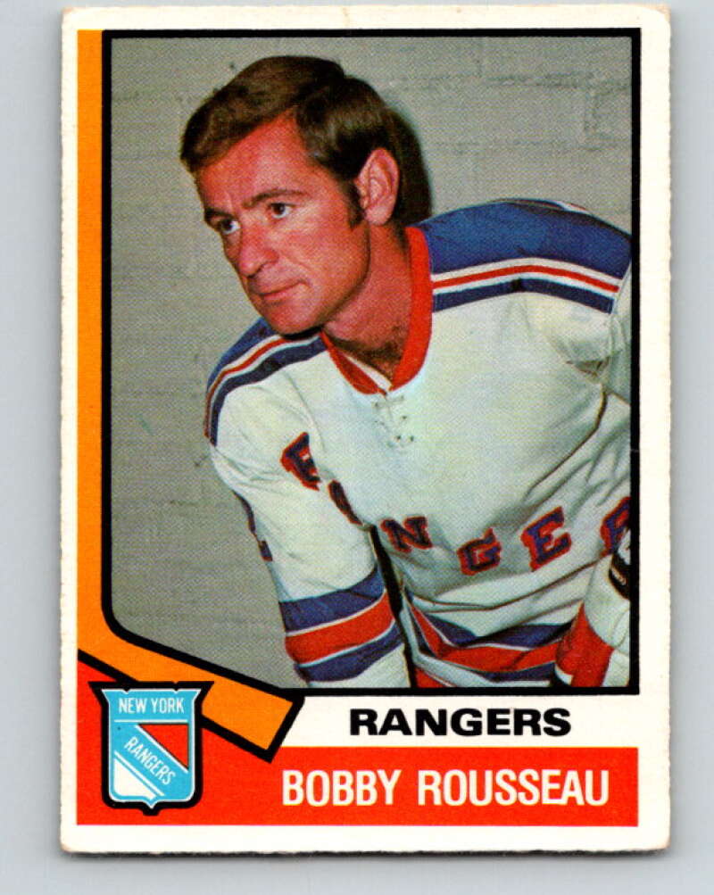 1974-75 O-Pee-Chee #326 Bobby Rousseau New York Rangers V4999