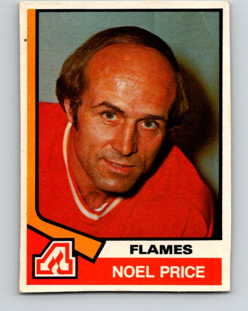 1974-75 O-Pee-Chee #356 Noel Price Atlanta Flames V5057