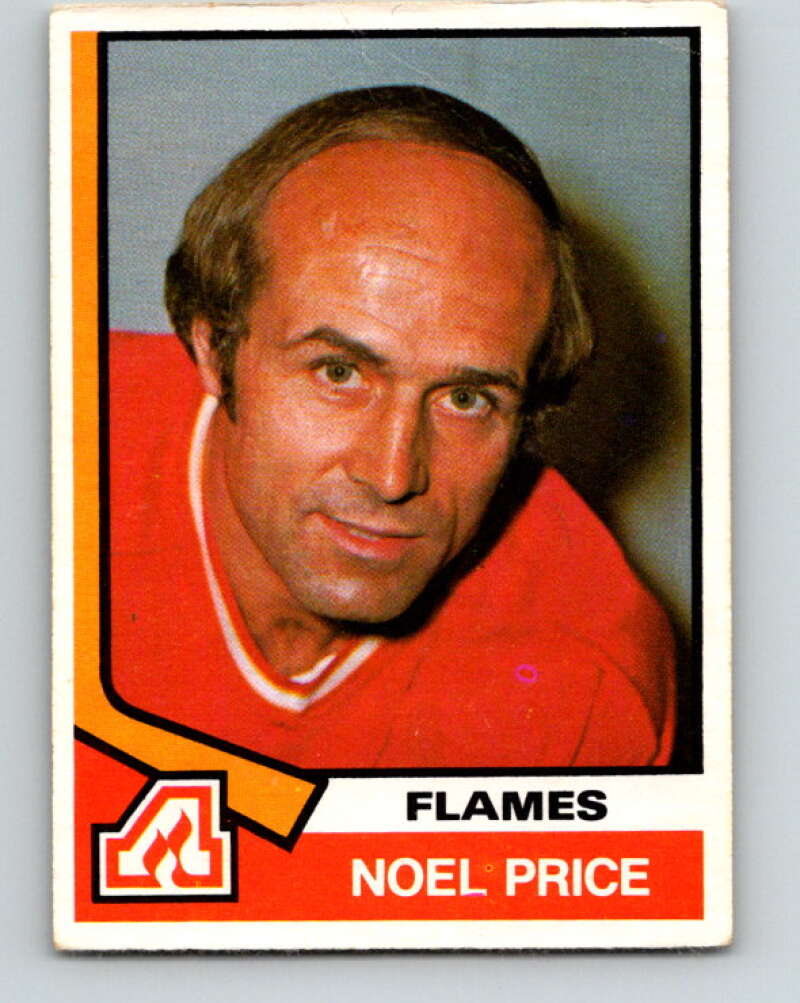 1974-75 O-Pee-Chee #356 Noel Price Atlanta Flames V5058