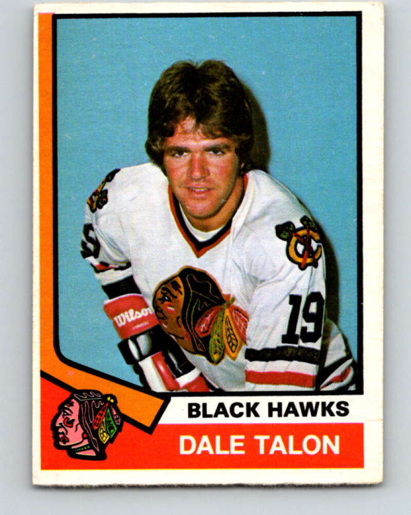 1974-75 O-Pee-Chee #360 Dale Tallon UER Chicago Blackhawks V5066